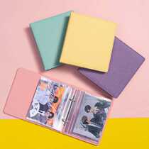 Photo album Benins high face value beat up photo album 3 inch 4 inch 5 inch 6 inch album small card postcard containing book