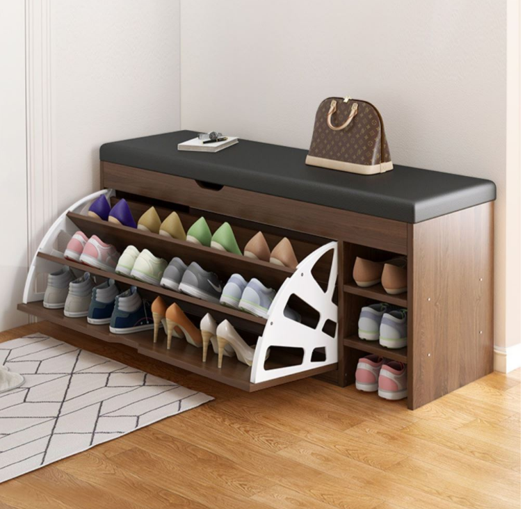 Entry door shoe cabinet can sit on the door shoe stool 2021 new model door can sit on the shoe cabinet can sit on the shoe cabinet