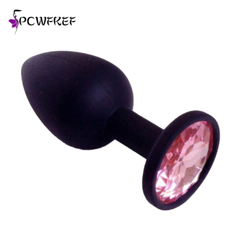 Sexy Silicone Anal Plug Massage Adult Sex Toys For Women Or