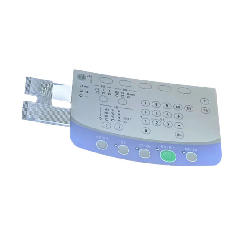 全新光电ECG-2250 2260按键面板贴膜按键膜