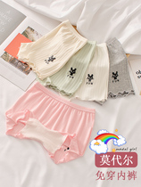 Bala Balara Girl Safety Pants Thin Child Anti-Walking Light Insurance Pants Little Girl CUHK Child Flat Corner Underpants Summer