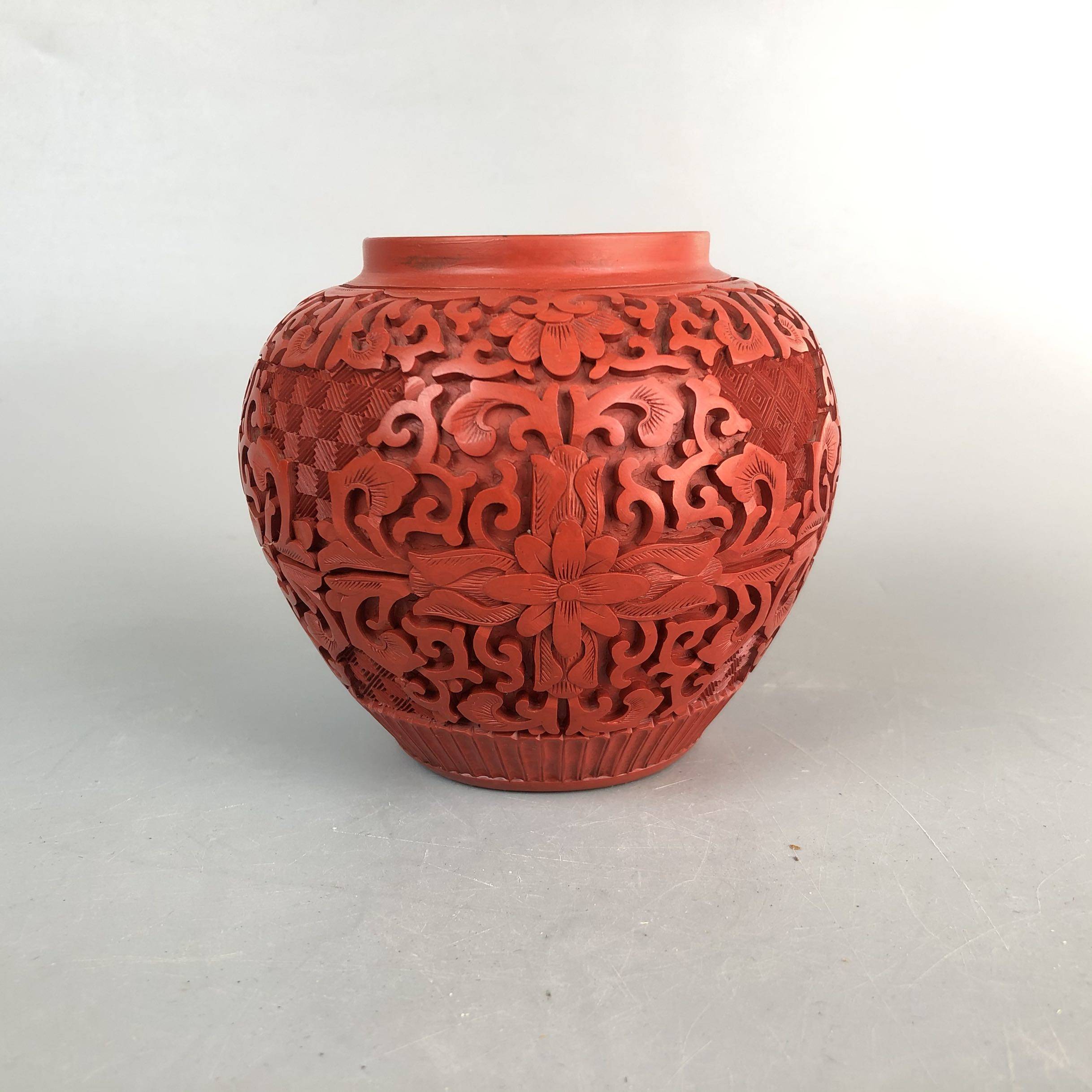 日本回流中国漆雕木胎剔红工艺小罐创汇期800米顺丰包邮评价- 淘宝网