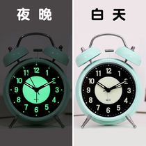Luminous small alarm clock Student special headboard child male and female electronic clock up to god instrumental 2021 new alarm bell