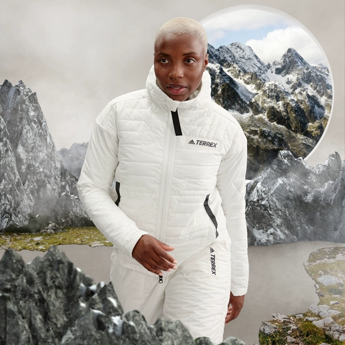 Adidas, дорожный спортивный пуховик, удерживающая тепло куртка