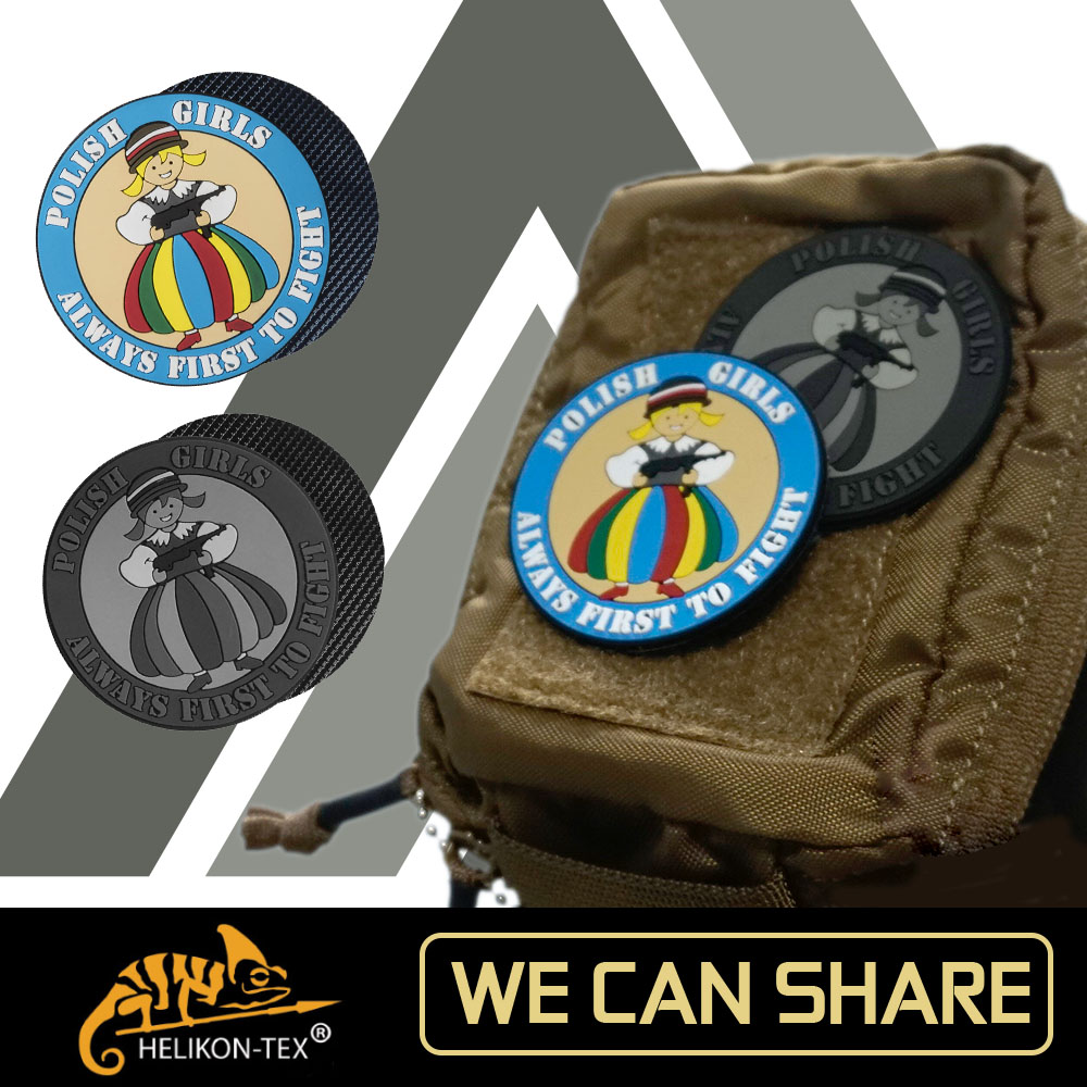 (DA Raid) Helikon Helikon Polish girl badge Armband Badge velcro