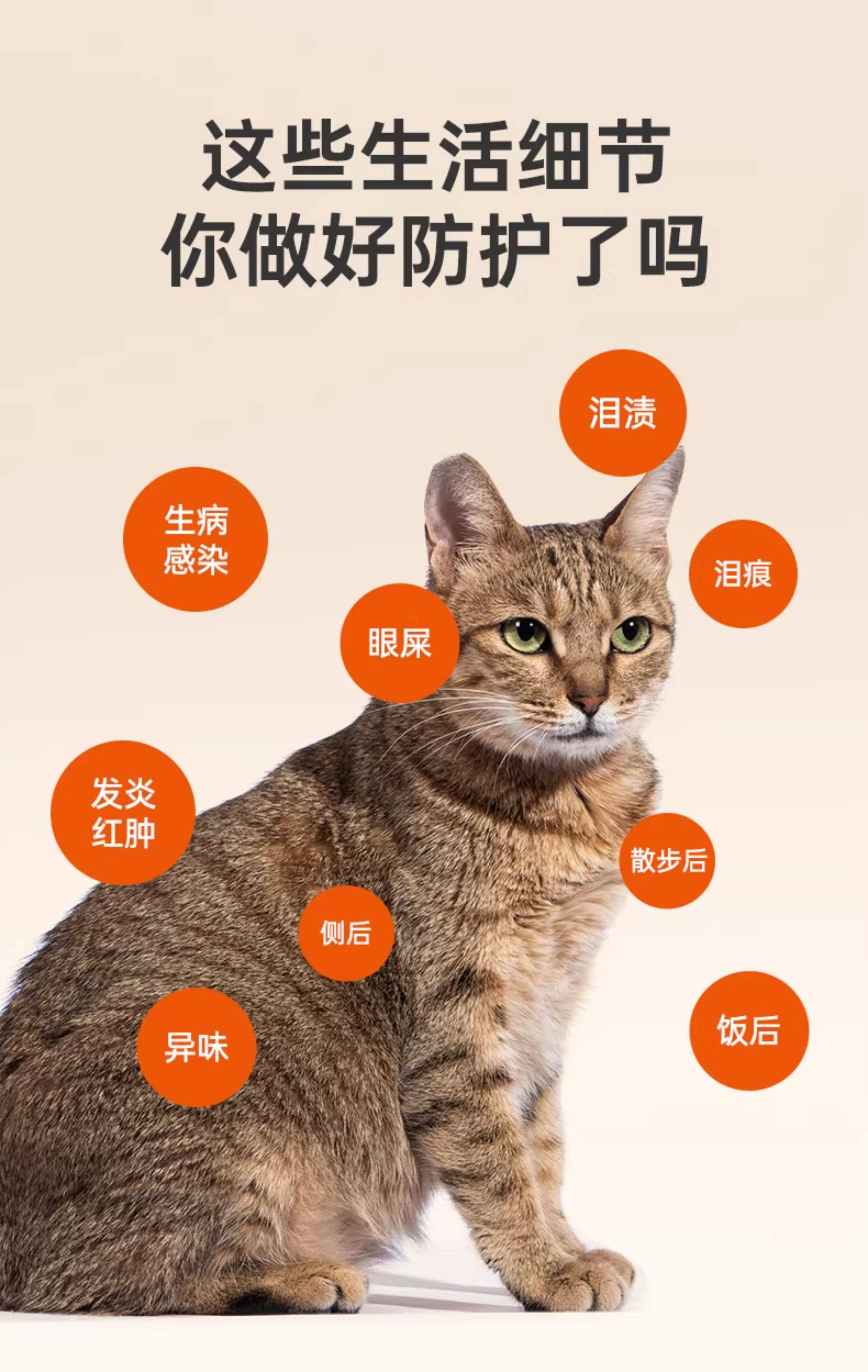 Pet салфетки 瑞德医生宠物护理湿巾狗狗猫咪专用湿纸巾擦屁屁清洁泪痕抑菌用品 Dr.red