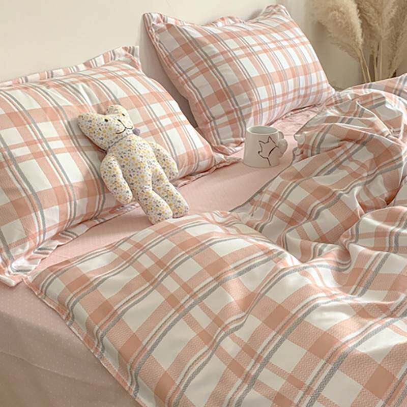 Nordic Fenghai Girl Four Piece Set in the Bed in the Student Dormitory in 3 Piece of Bed Single 4 Summer