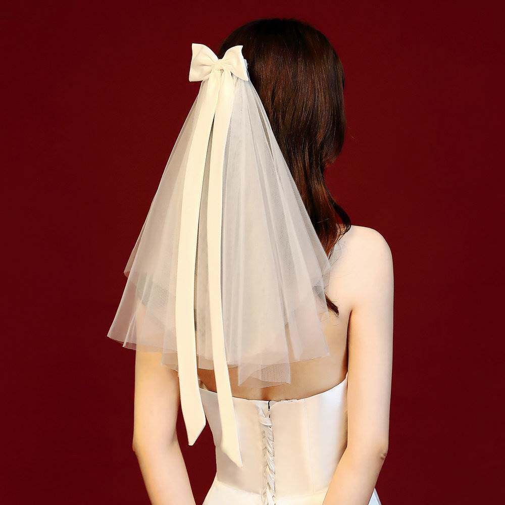 Head light wedding dress certificate photography props headdress dress dress high-level head photography gallery accessories