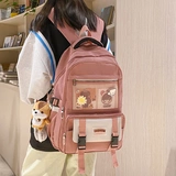 Ранец, сумка через плечо, японский вместительный и большой рюкзак, небольшая сумка, коллекция 2022, подходит для подростков, подходит для студента, для средней школы