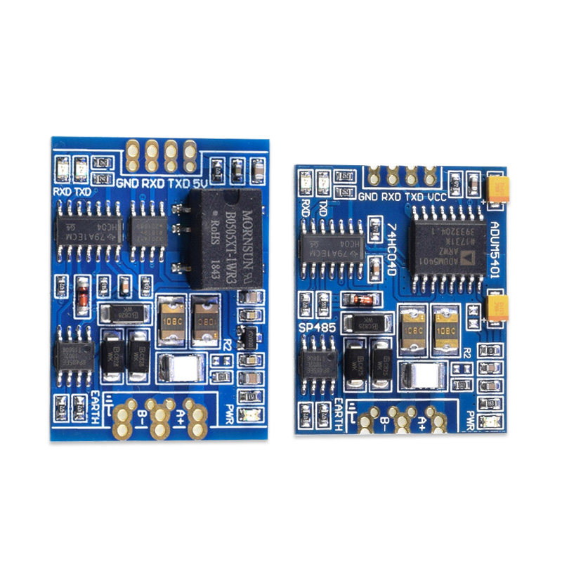 TTL转RS485隔离模块 485转TTL带隔离 485隔离通讯模块 RS485模块