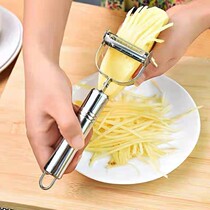 Stainless steel peeling knife three-piece planer potato peeler apple peeler household multi-function fruit plane