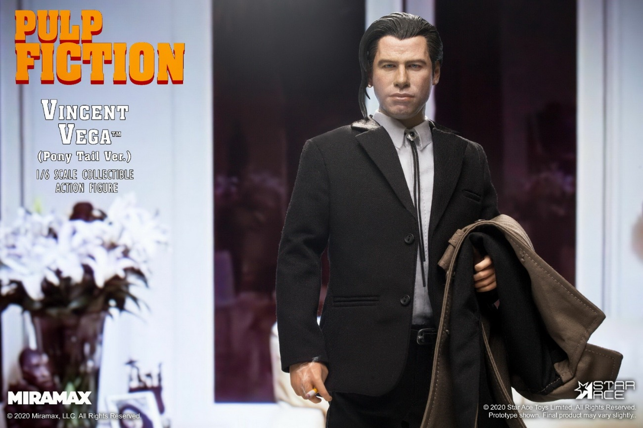 Star Ace Toys SA0086 1/6 Pulp Fiction Vincent Vega 2.0 Action