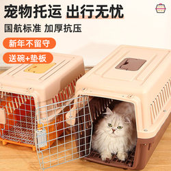 Pet Air Box Special Cat Cage for Cats Going Out Portable Dog Space Box Large Heattech Space Capsule Consignment