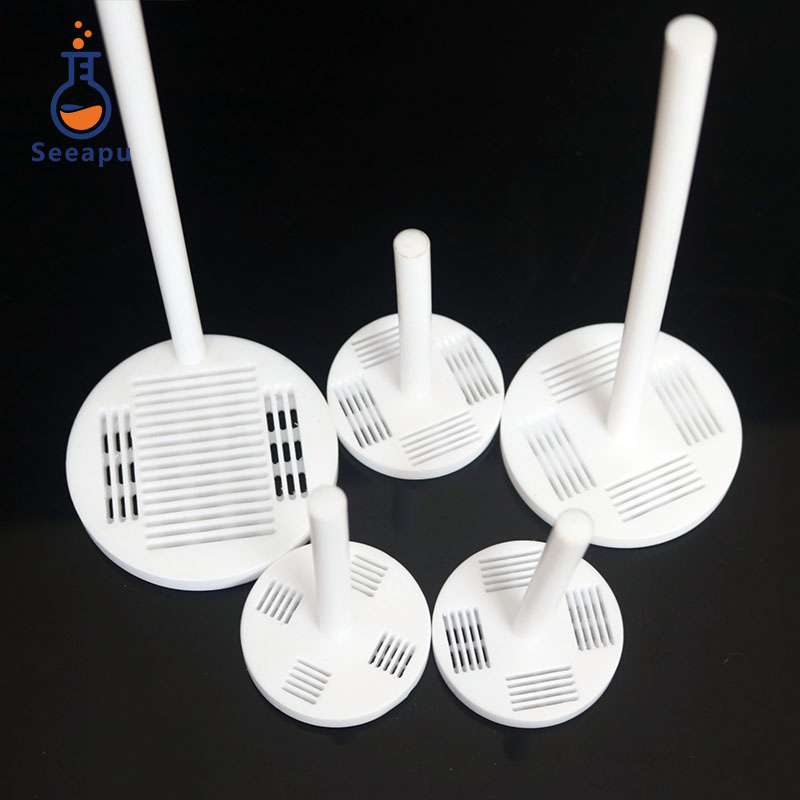 聚四氟乙烯清洗架 导电玻璃清洗花篮 多片同时清洗硅片清洗架