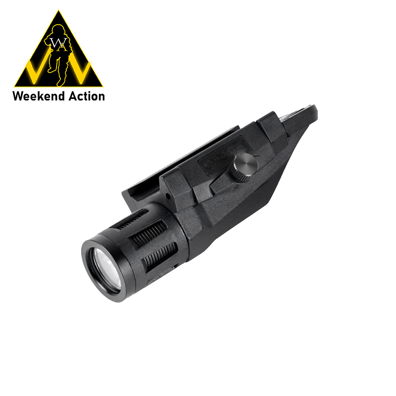 WA tactical flashlight WML-G2 strong light strobe LED light lighting portable mini flashlight helmet light