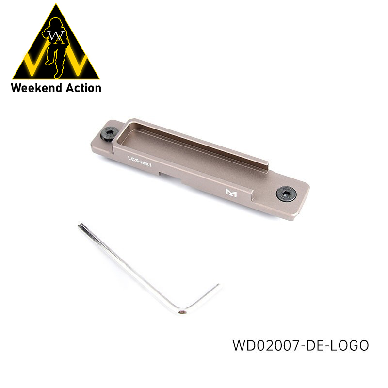 Tactical M300A M600C flashlight mouse tail wire control card slot DBAL-A2 laser switch metal fixed base