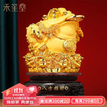 House of the Wo Sheng Tang Fortune Golden Toad company Opening Joe Qian Gifts Home Living Room Xuanguan Adornment Shop Front Desk