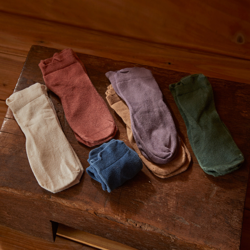 Shanxia's Home Plant-Dyed Cotton and Linen Yoga Socks All-In-One Socks Daily Sports Socks Sweat-Absorbent and Breathable Unisex Shanxia's Home Plant-Dyed Cotton and Linen Yoga Socks All-In-One Socks Daily Sports Socks Sweat-Absorbent and Breathable Unisex
