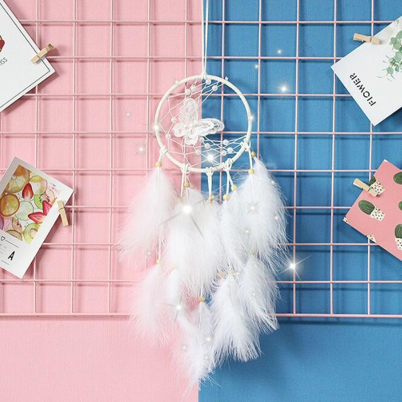 Dream Mesh Teenage Girl Hearts Wind Bells Pendant Rooms Bedroom Wall Decorations hanging accessories DIY send classmates Birthday Gifts-Taobao