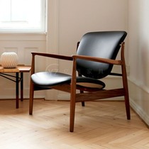 Designer Sofa Chair Willful Light Lavish Tiger Chair Leather Art Home Living Room Guests Single Chair Exhibition Hall Reception Negotiation Chair