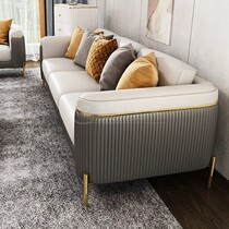 Italian Light Luxury Living Room Hotel Villa Fabric Sofa Combination Designer Sales Building Sofa