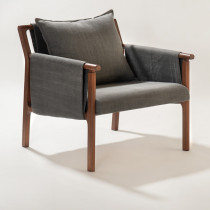 New Chinese Simple Sofa Design Hotel Single Sofa Chair Nordic Living Room Hostel Chair