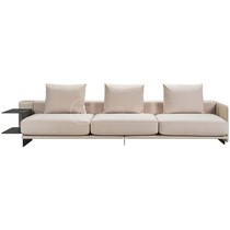 Italian Light Luxury Living Room Direct Fabric Sofa Combined Nordic Hotel Hall Sales Building Reception Sofa