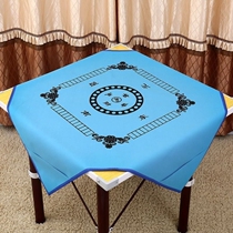 Tapis de table pour salle déchecs et de cartes nappe de mahjong épaisse de 1 à 2 mètres tapis en tissu de flanelle couverture carrée pour cartes à jouer 1 mètre