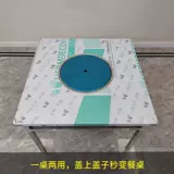 Корейская плита для барбекю из нержавеющей стали -Бесплатная стола для барбекю Складывание не -старичного горшка круглый барбекю из карбоновой бумаги Гриль.