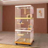 Мой сосед Тоторо Хаус Шкаф Медовые сумки поднимают белку клетку Специальную клетку хомяка