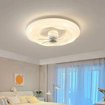 Bedroom fan light 360 degree shaking head 2024 new ceiling simple study room childrens room fan light Zhongshan lamp
