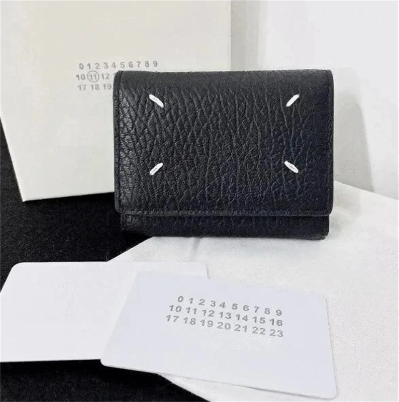 H.G.S.C 22Ss Four-Point Stitched First-Layer Cowhide 70% off Wallet for Men and Women with Multiple Card Slots, Foldable Wallet Card Holder