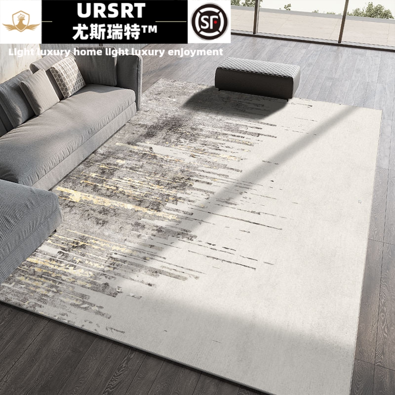 Light luxury carpet living room sofa tea couch mat Nordic in bedroom carpet household full carpet large area wash-free