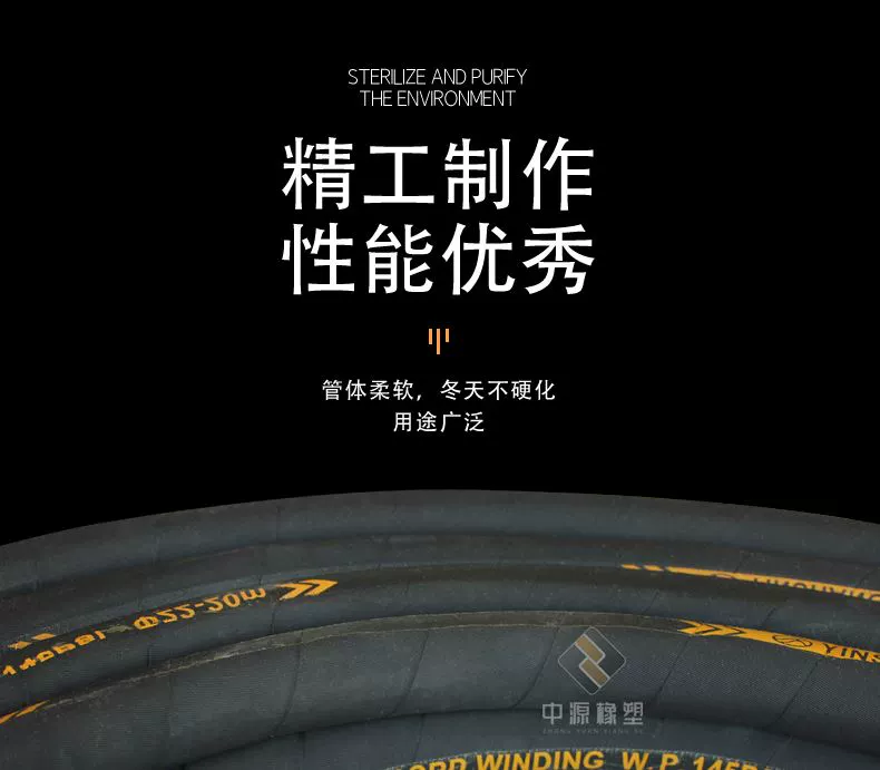 Ống cao su bọc vải, ống đen, ống thủy lực, ống chịu dầu, ống bện, ống nước chịu nhiệt độ cao, ống dầu cao áp ống cao su thủy lực