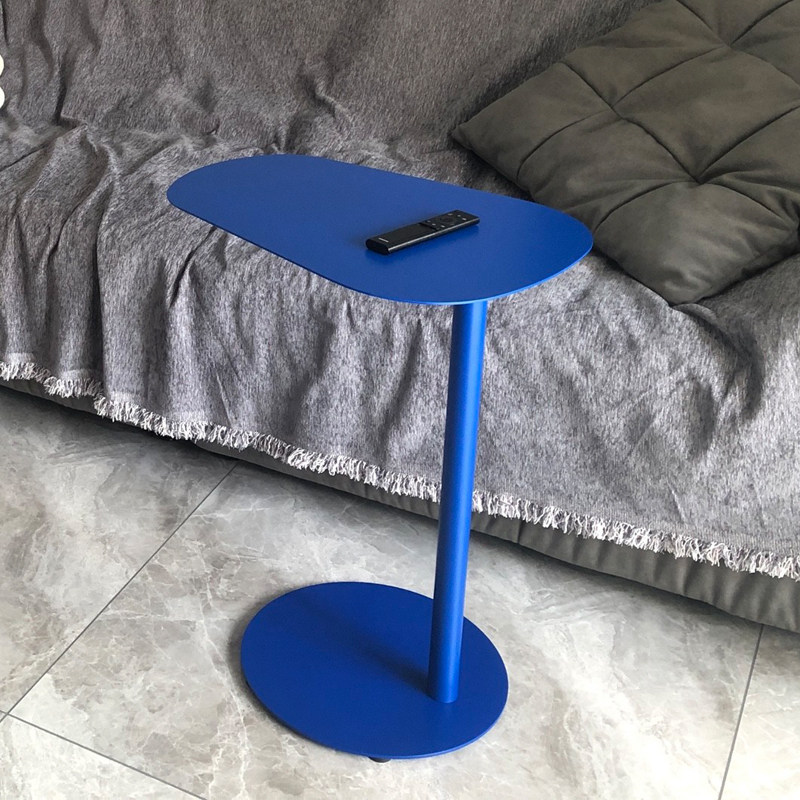 Klein blue sofa side table light luxury side table coffee table small table small apartment table and chair mini net red coffee table
