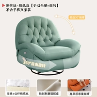 Мятный зеленый кот схватил кожу [встряхнуть руку]