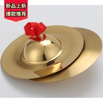 Buddhist utensils Buddhist temple ritual implements pure copper hafnium cymbals copper cymbals bronze cymbals bronze chimes wooden fish stalls