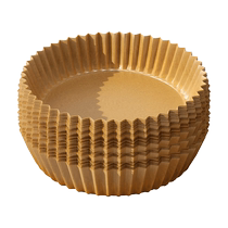 Air fryer special paper household silicone paper bowl oven baking tin paper oil-absorbing paper plate food special 1685
