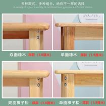 Special solid wood table for kindergarten baby early education learning wooden desk childrens manual reading and writing class manufacturer