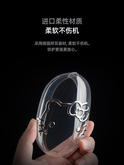 [Guxou New Model]Suitable for AirPods Max 2 Hello Kitty Protective Case Starlight Color Apple Over-Ear Headphones Max Ear Pads Headband Apm Cover Accessories Decoration