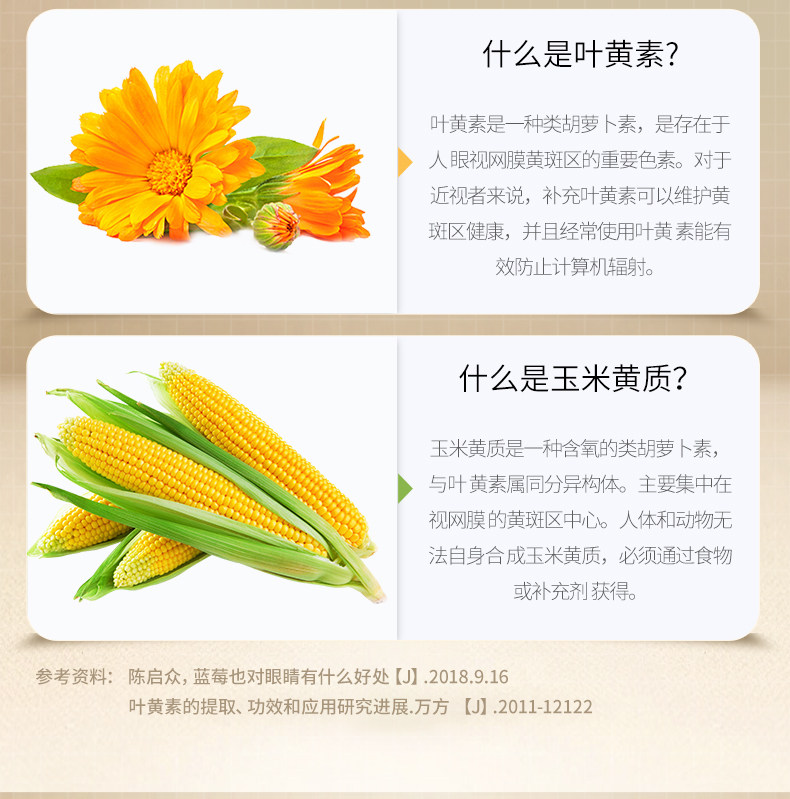 美国 普丽普莱 万寿菊叶黄素 护眼胶囊 120粒 图5