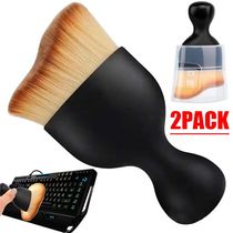Keyboard Soft Cleaning Brush with Cover Car Dashboard Air Ou