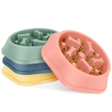 Pet Pet Mlow Food Bowl Маленькая, средняя большая, плюшевая джинмао для определения миски анти -сколиппеного тазового бассейна для собачьей чаши для домашних животных