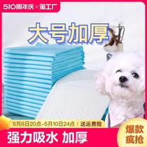 Pet diaper pad absorbent pad thickened diaper disposable diaper pad dog diaper rabbit and cat fixed