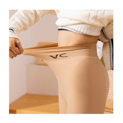 vc water light socks translucent women's translucent bare leg stockings realistic invisible stockings artifact women's spring, autumn and winter bottoming plus velvet pantyhose trousers