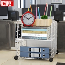 Desk rack Small creative office supplies desktop storage rack artifact table folder storage box