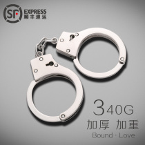 Secret room handcuffs props toy hand buckles for boys and girls film and television shooting props stainless steel anklets