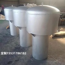 Stainless steel 304316L hood vent cap DN200300400600 hood vent cap pool vent cap