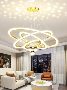 Звездное небо для гостиной с проектором, современная минималистичная люстра, креативный светильник, популярно в интернете