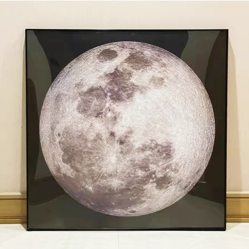 Moon Puzzle Frame 1000 Pieces 65.3 Apollo Round Earth Framed Women's Rights 500 Pieces 58.5 Puzzle Frame